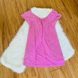 Pink A-Line Dress